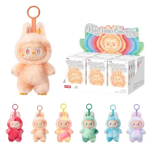 Doll Character Action Figure Design Collectible Toys Home Decorations The Monsters Big Energy Series Blind Box Cute Toy Decor Gift (Random Color - 1 Pc)